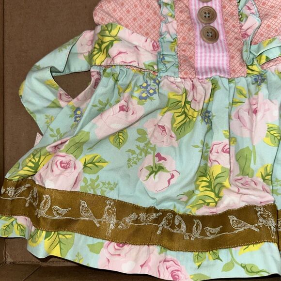 Matilda Jane Top Girls Size 2 Oh So Lovely Shasta Happy and Free - Picture 3 of 8